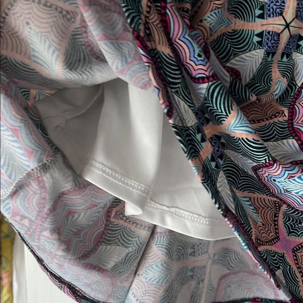 Colorful Butterfly Pattern Skirt - Picture 3 of 4